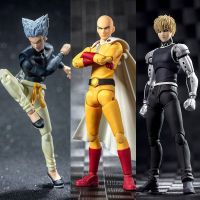 หุ่นของเล่นอนิเมะตุ๊กตาขยับแขนขาได้ PVC รุ่น Greattoys GT One Ph Man Saitama Genos Garou SHF