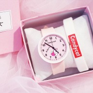 Đồng hồ thời trang nam nữ Candycat Thỏ Cony dây silicon siêu xinh MS047 thumbnail