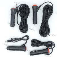 DC 12V 24V Car Adapter Charger Lighter Power supply extension cable Plug Cord Switch For Car Monitor Camera 2.1x5.5mm 0.5m-5m YB23TH