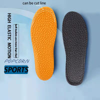 1คู่ Popcorn Memory Foam กีฬา Insoles สำหรับผู้ชายผู้หญิงรองเท้าระงับกลิ่นกาย Breathable Running Cushion Orthotic รองเท้า Sole Pad