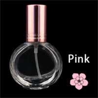 10ml Empty Packaging Material Cosmetic Spray Atomizer Transparent Bottles Glass Perfume Oblate