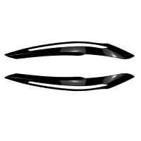 For 1-Series F20 Early 2011-2014 Front Headlight Cover Garnish Strip Eyebrow Cover Trim Sticker