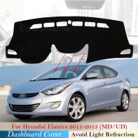 แผ่นป้องกันฝาปิดแผงควบคุมสำหรับ Hyundai Elantra 2011 2012 2013 2014 2015 MD UD Avante แผ่นบังแดด