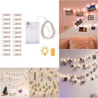 【⊕Good quality⊕】 xuzichao ไฟราวคลิปภาพ Led Usb ไฟเชือกตกแต่งหลอดไฟ Led ติดบ้าน