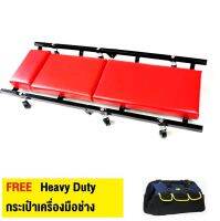 เตียงซ่อมใต้ท้องรถ Mechanic Creeper Car Shop Creepers 40" Crawler Roller Mechanics Tools &amp; Equipment Foldable Scooter Board Flat Mat Stool Chair Seat Cart