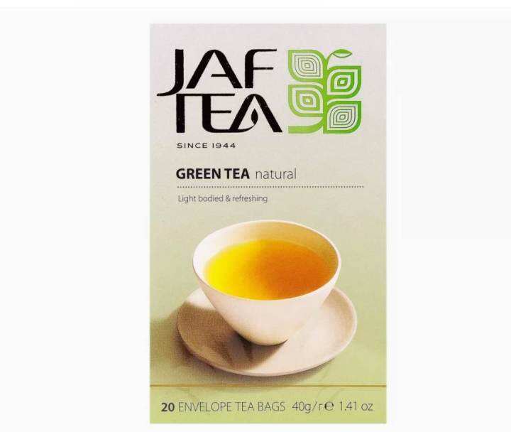 Jaf Tea Green Tea Natural 20 pcs x 2g | Lazada PH