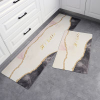 FEXTTEN Non-Slip Kitchen Mats Memory Foam Cushioned Rugs, Kitchen Floor Mats, Waterproof &amp; Ergonomic Heavy Duty PVC Comfort Foam Anti-Fatigue Kitchen Rug, Kitchen Runner Mats And Rug Standing Mat For Home,สำนักงาน,อ่างล้างจาน,ซักรีด