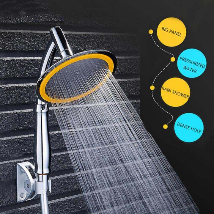 ASHERY Top Spray Rain Shower High Pressure Powerful Turbo Chrome Shower