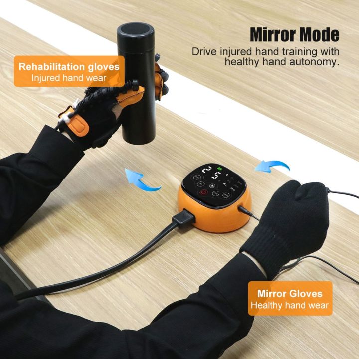 heating-intelligent-massage-gloves-stroke-hemiplegia-robot-rehabilitation-gloves-hand-finger-function-recovery-training-device