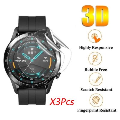 HD Hydrogel Protective Soft Film For Honor Watch Magic 2 42MM 46MM Smart Watch Screen Protectors For Huawei Watch GT GT2 GT 2E Screen Protectors