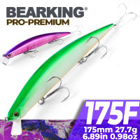 BEARKING PRO 175Mm 27.7G เหยื่อตกปลาคุณภาพ Hard เหยื่อ Flaoting Slim คุณภาพ Wobblers Minnow เหยื่อประดิษฐ์ Tackle