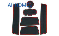 รถ Anti-Dirty Pad ประตู Groove Gate Slot ถ้วย Armrest Storage Pad Anti-Slip Mat สำหรับ Citroen C5 2009 2010 2011 2012