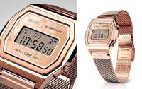 M-time นาฬิกาข้อมือสายเลท  casio คาสิโอ้ ระบบดิจิตอล   มีวันที่ เดือน ปี มีไฟดูเวลากลางคืน พร้อมกล่องคาสิโอ้