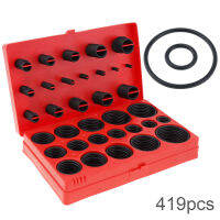 419Pc ซีลยาง O-Ring Assortment ท่อประปา ORing Universal Metric