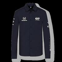 The new 2021 formula one racing suit small red bull long-sleeved shirt shirt male the spring and autumn period and the custom jersey dress shirt