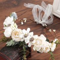 【CW】 Wedding Wreath Hairband Floral Hair Accessories Headband Garland Headpiece