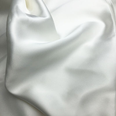 20211 Meter DIY Sewing Supplies 100 Silk Nature white undyed Satin White Scarf Fabric Garment Accessories Pure Silk Charmeus