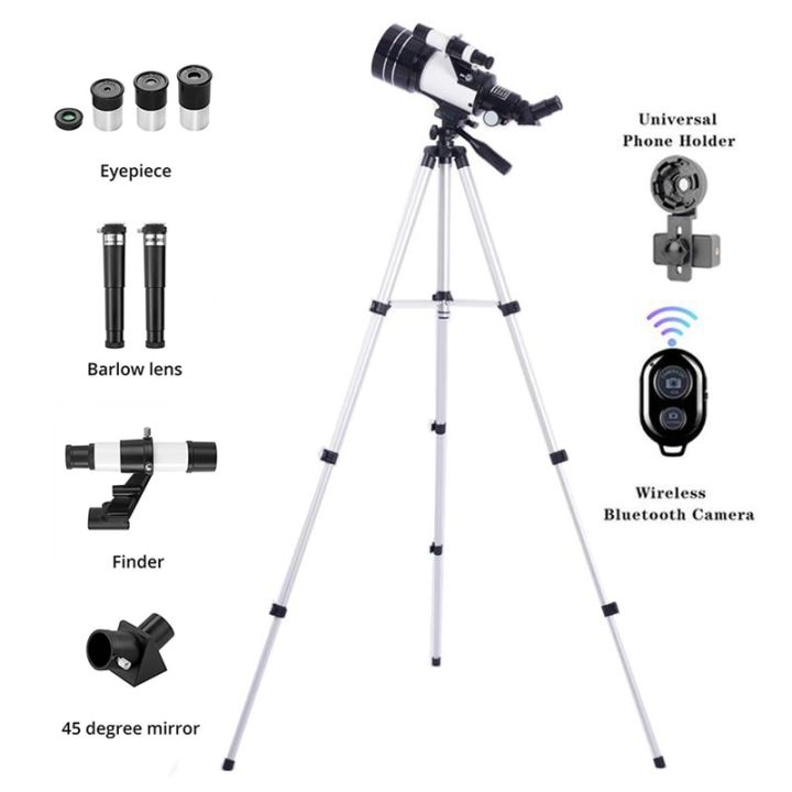 150x-กล้องตาเดียวทรงพลังกล้องดูดาวระดับมืออาชีพความละเอียด500000ม-กล้องส่องพิสัยไกลดวงจันทร์ของขวัญสำหรับเด็กตั้งแคมป์เดินทาง