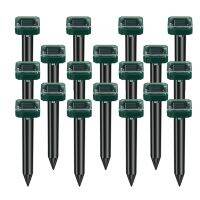 18Pack Outdoor Solar Vibration Repeller Snake Repeller Mole Electronic Snake Repeller for Garden Yard Farm,Et