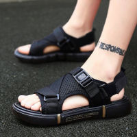 Mens Dual-Use Outdoor Slippers Summer 2020 New Korean Style Trendy Unique Mens Sandals Outdoor Leisure Sandals