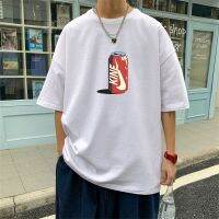 CODiy085671 T-shirt Mens Short Sleeve Trendy English Letter Printed T-shirt Loose Casual T-shirt Breathable and Comfortable Half Sleeved Top