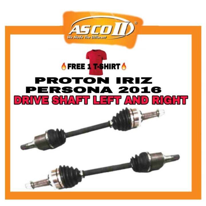 PROTON IRIZ PERSONA 2016 DRIVE SHAFT LEFT AND RIGHT SUSPENSION Lazada