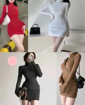 Đầm Ôm Body Tay Dài Sexy Váy Body Nhún Freesize Dưới 55kg Sang Chảnh Siêu  Xinh Thời Trang Nữ Minh Phúc  Shopee Việt Nam