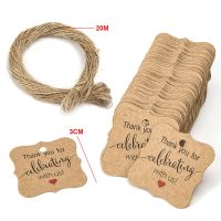 【hot】❧■✲  100pc Wedding Favour Tags Thank You Guest Labels Message Fashion US