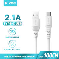 Kivee สายชาร์จ สายชาร์จเร็ว 100cm 2A Super Fast Charging Cable Type C USB for oppo Samsung Xiaomi Tablet สายชาตร์ซัมซุง vivo แท้ Android Mobile Phone huawei สายชาร์จหัวเวย Charging Cord สายชาต