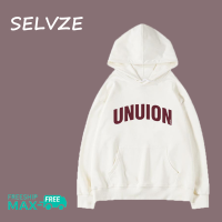 SELVZE เสื้อโค้ทแขนยาวลายตัวอักษรแฟชั่นสำหรับผู้หญิงสำหรับฤดูใบไม้ร่วง เสื้อฮู้ด