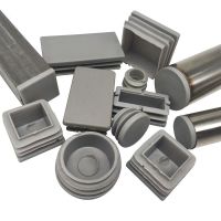 【cw】 10PCS Leg Plug Dust Cover Gray Plastic Table Feet Cap Pipe Tube Blanking End Caps Insert 【hot】