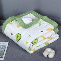 【CC】✒  Six-layer Cotton Gauze Baby Cartoon Childrens Four Seasons Soft Breathable Newborn