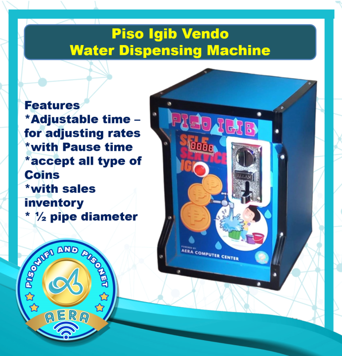 Piso Igib Vendo Machine Igib Tubig Piso Tubig Water Dispensing Machine