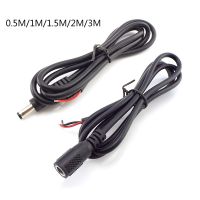 5.5x2.1mm 12V 5A DC male female Power supply diy Cable extension led light 20 AWG Jack Cord DC Connector For CCTV 0.5M 2M 3M