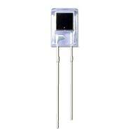 50 buah 4.8mm Semi silinder Pin fotodiode PD438C/S46 sensor foto sensitif dioda penerima