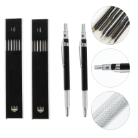 2 ชุด Mechanical Drawing Carpenter Mechanical Drafting Mechanical Drawing Non-SLIP Grip โลหะคลัทช์ดินสอ Carpenter-VXCB MALL