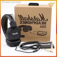 【หูฟัง】 Marshall Major หูฟังไร้เสียงรบกวนสเตอริโอ  Deep Bass DJ HiFi Pro Headphones