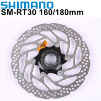 Shimano Deore SM RT30 เซ็นเตอร์ล็อคจานเบรคโรเตอร์ RT30 จักรยานไฮดรอลิคเบรคโรเตอร์ 160/180 มม. RT30 จานเบรค M615 M6100 M6000-SDFU STORE