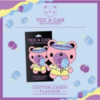 TED A CAR กลิ่นCotton Candy : แผ่นน้ำหอมปรับอากาศ?สุดฮิต