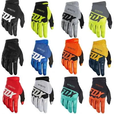 MTBoto fox Motocross Gloves Riding Bicycle Gloves MX MTB Racing Sports moto Motorcycle Cycling Dirt Bike Gloves