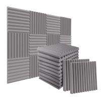 24Pack 1 Inch X 12 Inch X12 Inch Soundproof Foam Panels Sound Absorbing Insulation for Recording Studio, Gaming Room