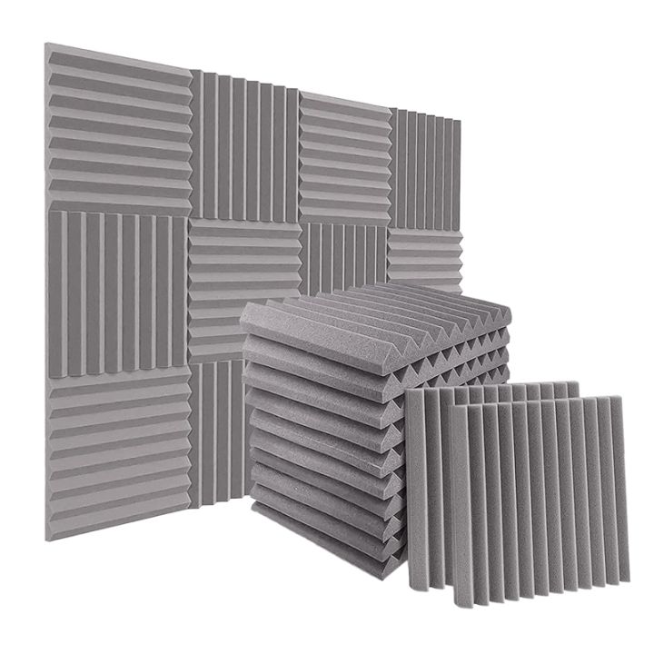 24Pack 1 Inch X 12 Inch X12 Inch Soundproof Foam Panels Sound Absorbing