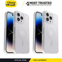 OtterBox iPhone 14 13 12 Pro Max/iphone 14 Pro/iphone 14 Plus Symmetry Series + Clear Antimicrobial Case พร้อมฝาครอบ iPhone แม่เหล็กในตัว MagSafe