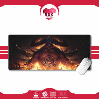 แผ่นรองเมาส์ Diablo Immortal Game Extended _ เกม _ เดสก์ท็อป _ แผ่นยาว _ 3 มม. _ 5 มม