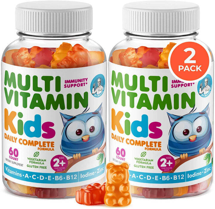 DR. MORITZ Kids Multivitamin Gummies 14 Essential Vitamins Daily ...