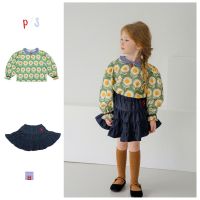 「สินค้าลิขสิทธิ์แท้」Iris kids IKS080202-IKK080202 autumn Daisy set shirt-skirt ชุดเซ็ทเด็กผู้หญิง เสื้อแขนยาวเด็กผู้หญิง กระโปรงเด็ก