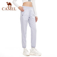 Cameljeans กางเกงยีนส์กางเกงกีฬาฤดูร้อนและฤดูใบไม้ร่วงของผู้หญิง,กางเกงลำลองลำแสงปากระบายอากาศแห้งเร็วกางเกงผ้าทอใหม่