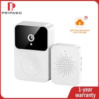 ▫☸ Smart Wifi Visual Doorbell HD Night Vision Bell Phone Remote Camera Sound Can Change Wireless Home Security Battery Doorbell