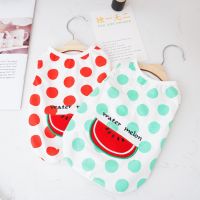 Summer Watermelon Print Pet Clothes for Small Dogs Pet Vest Small Medium Dogs Vests French Bulldog Pet T Shirt Cat Clothing