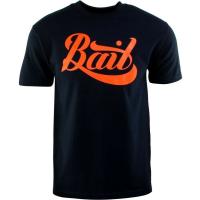 เสื้อยืดผ้าฝ้าย พิมพ์ลายโลโก้ BAIT Script สีส้ม NGiphp75BPpndd66 QUA1